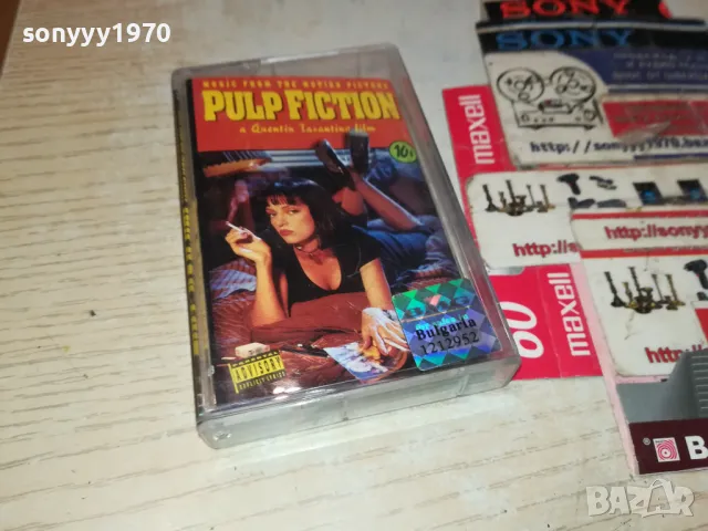 PULP FICTION-ОБЛОЖКА И КУТИЯ 1103251137, снимка 9 - Аудио касети - 49447111