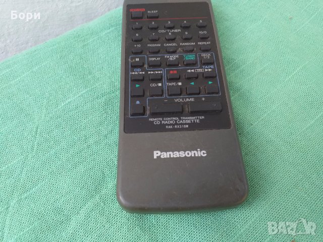 Panasonic CD/RADIO/CASSETTE, снимка 8 - Дистанционни - 29653321