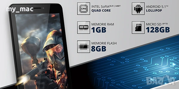 Таблет AllView Viva i710G 3G + case, снимка 6 - Таблети - 51562708