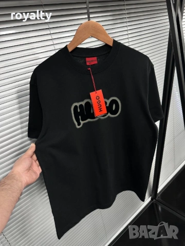 Hugo Boss Нова Черна Мъжка Тениска Хюго Бос 