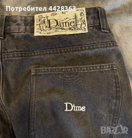 baggy дънки Dime размер L, снимка 4 - Дънки - 53944939