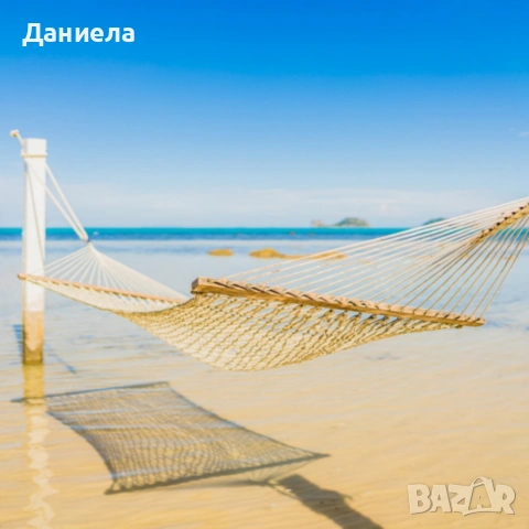 Въжен хамак - идеален кът за релакс, снимка 3 - Други стоки за дома - 53890803