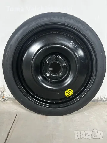 Резервна гума тип патерица от Тойота Авенси