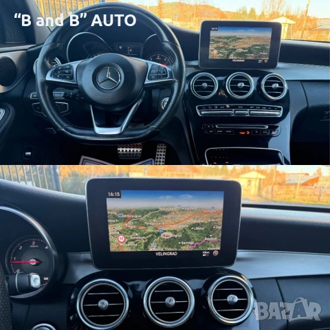 Mercedes-Benz C 250 2.2 Дизел, 2017 г.,204 к.с., AMG, 4x4, снимка 11 - Автомобили и джипове - 53052914