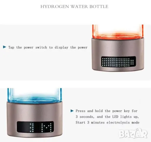 Алкализатор Йонизатор Генератор на Кислород за Водородна Бутилка Алкална Вода DuPont N117 PEM & SPE, снимка 6 - Други - 48845991