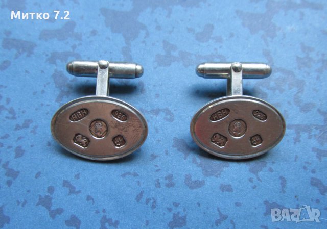 сребърни ръкавели, снимка 3 - Други - 31801618