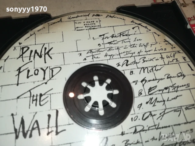 PINK FLOYD THE WALL CD 1807251545, снимка 7 - CD дискове - 51064187