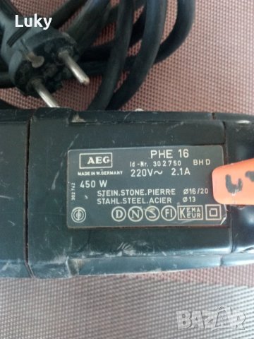 Бормашина(дрелка)-AEG., снимка 3 - Бормашини - 50901821