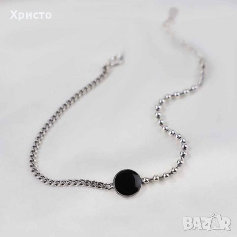 Сребърна гривна за жена - 925, снимка 2 - Гривни - 30057623