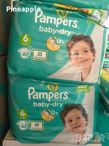 АМ Aptamil, Hipp, Pampers baby dry,Pampers baby dry pants, Pampers premium protection , Te,, снимка 6 - Пелени, памперси - 29753351