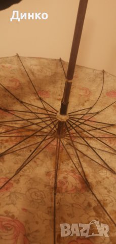 Дамски слънчев чадър на повече от 100години., снимка 17 - Антикварни и старинни предмети - 40244457