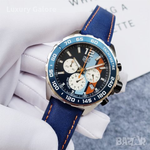 Мъжки часовник TAG Heuer Formula 1 Gulf Edition с кварцов механизъм, снимка 2 - Мъжки - 39335444