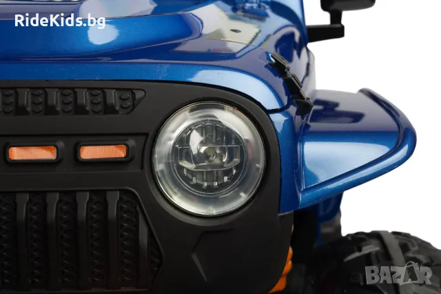 Офроуд акумулаторен автомобил RINGO – 4x4, до 100 кг, с дистанционно и LED, Син, снимка 16 - Детски велосипеди, триколки и коли - 49971650