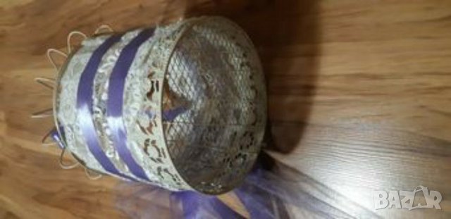 Сватбена кошница/клетка, снимка 6 - Други стоки за дома - 29885002
