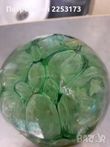 Стъклена соц.декорация, снимка 2 - Декорация за дома - 40624306