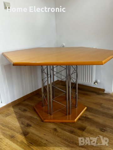 Голяма Разтегателна Шестоъгълна Маса, снимка 2 - Маси - 40850638