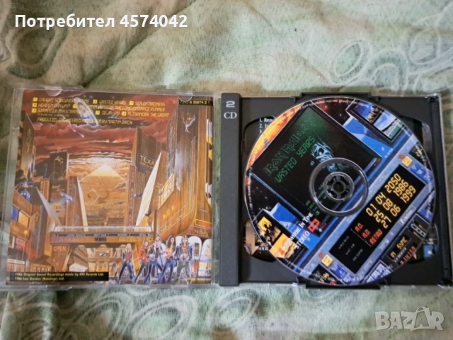 Оригинален диск Iron Maiden – Somewhere in Time – Limited Edition 2CD / Picture Discs, снимка 3 - CD дискове - 55771361