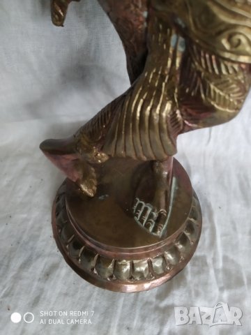 метална статуетка-индийска богиня, снимка 2 - Антикварни и старинни предмети - 35003501