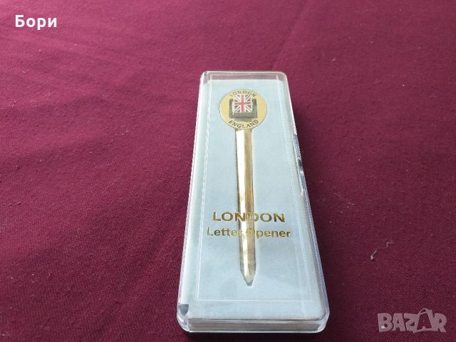 Английски нов нож за писма, снимка 2 - Други ценни предмети - 33972948