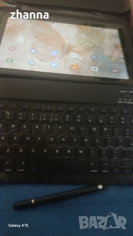 Таблет с кейс ,клавиатура и стилус