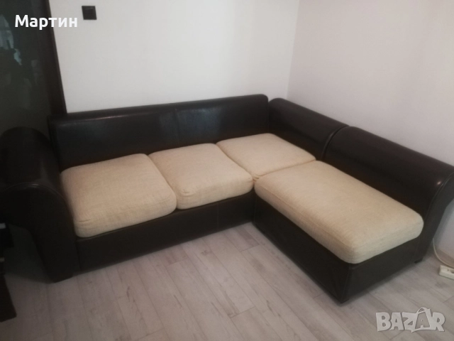 Диван от две части , снимка 4 - Дивани и мека мебел - 52437452