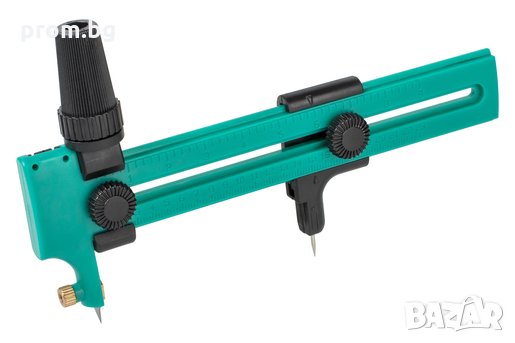 Wolfcraft Пергел за изрязване на форми до ø 23 см, кожа, хартия, фолио, ново, снимка 6 - Други инструменти - 31861524