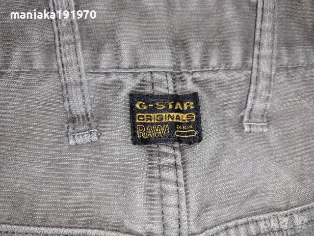 G- Star Raw Denim W33/L34  мъжки кадифени джинси, снимка 7 - Дънки - 47755191