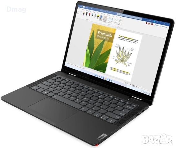 13.3" тъч Lenovo 13w Yoga / Ryzen 5 /16GB/SSD/Win11Pro, снимка 5 - Лаптопи за работа - 44289268