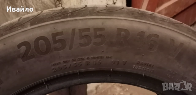 Продавам 4 броя Летни Гуми 205.55.16 дот 2019 Контентал , снимка 3 - Гуми и джанти - 54124383