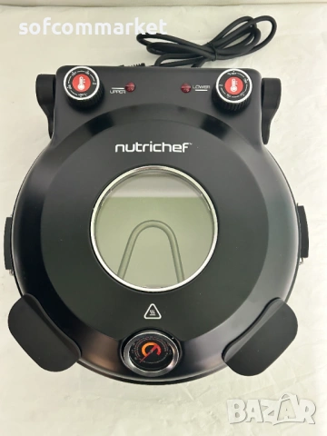Пещ за пици NutriChef Pizza Oven 1200W  домашна фурна за пица, 425°C, 30 cm 