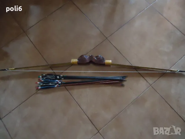 тръба със стрели ,сабаркан, лък със стрели, снимка 2 - Декорация за дома - 49299671