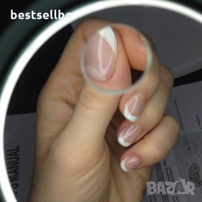 Мощна голяма стъклена настолна лупа лед осветление за четене бродиране, снимка 3 - Други инструменти - 29106323