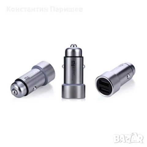 Оригинално Xiaomi Mi Car Charger – автомобилно зарядно 2x USB 2.4A, снимка 3 - Зарядни за кола - 55735944