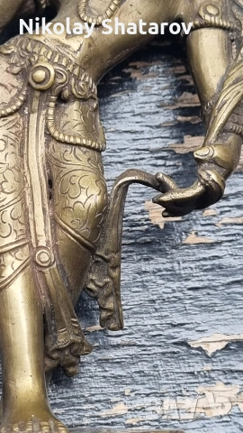 бронзова скулптура , снимка 4 - Антикварни и старинни предмети - 54328889