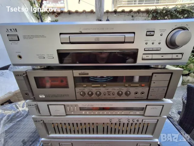 Akai Hi Fi система, снимка 2 - Аудиосистеми - 55754737