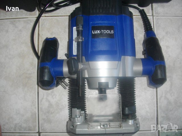 Нова 1200 Вата Оберфреза-Германия/Холандия-Профи-Top Craft/ King Craft/ LUX Tool-ф8мм-55мм Ход, снимка 5 - Други инструменти - 36834847