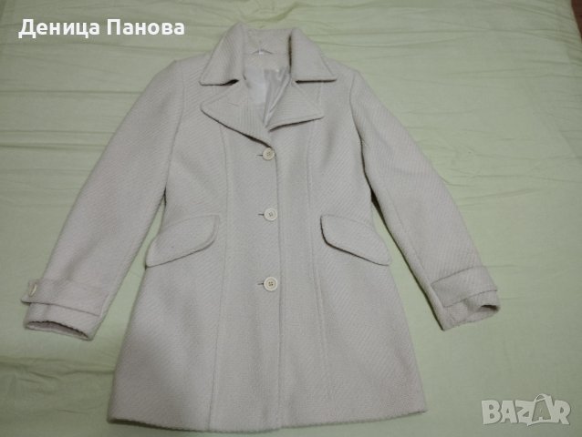 Елегантно дамско палто, снимка 1 - Палта, манта - 42797200
