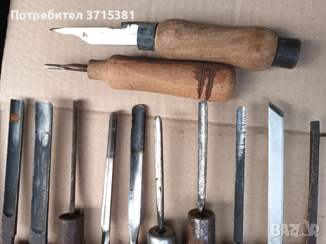 Длета за дърворезба - 13 броя, снимка 3 - Други инструменти - 52109174