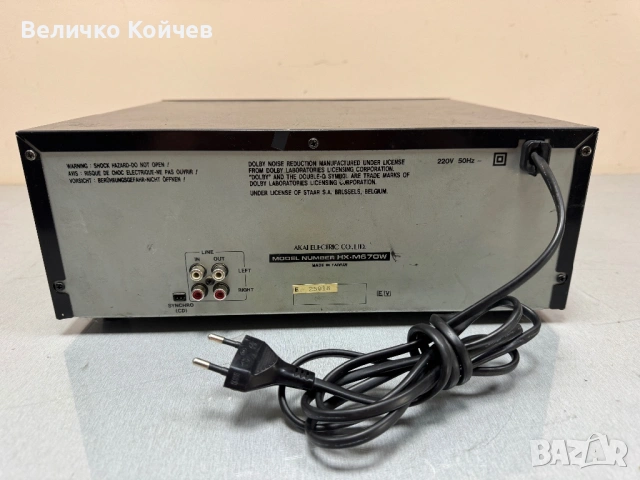 Дек Akai Hm-M670W отличен!, снимка 4 - Декове - 54352767