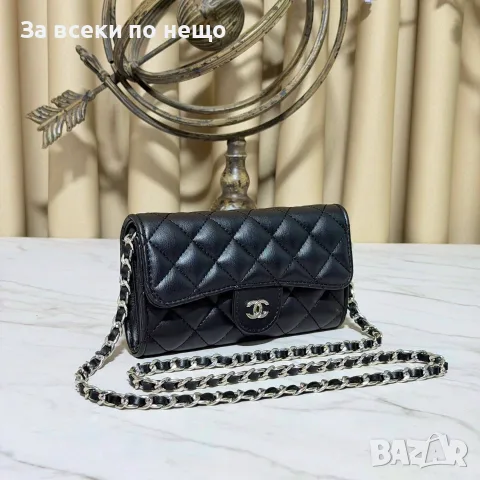 Chanel Дамска Кожена Чанта С Дълга Дръжка За През Рамо Шанел - Различни Цветове Код SEM-128, снимка 7 - Чанти - 55754535