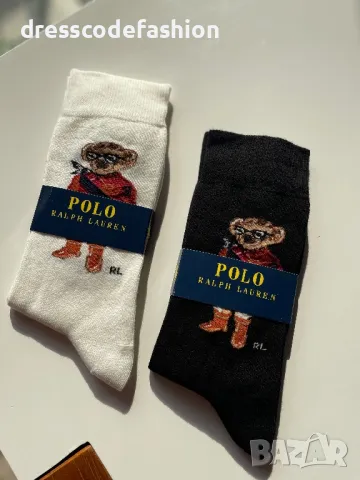 Чорапи с мече Polo Ralph Lauren , снимка 10 - Мъжки чорапи - 48783238