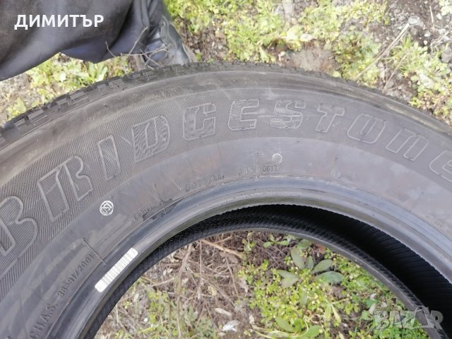 4бр. НОВИ ВСЕСЕЗОННИ гуми BRIDGESTONE  255 70 18 DOT 0617, снимка 9 - Гуми и джанти - 32062108