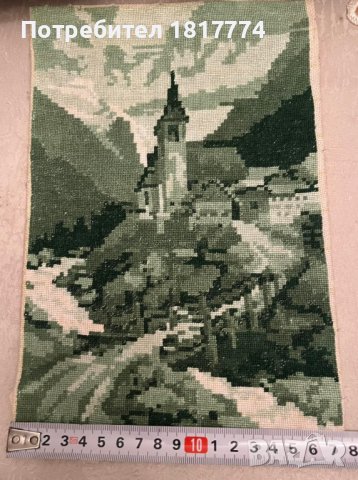 Гоблен Зелен замък, снимка 3 - Гоблени - 40638928