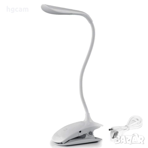 LED лампичка с гъвкаво рамо и защипване GARV R921, снимка 2 - Друга електроника - 52367403