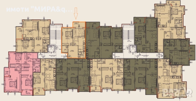 Двустаен апартамент в нова жилищна сграда кв.Младежки хълм,гр.Хасково