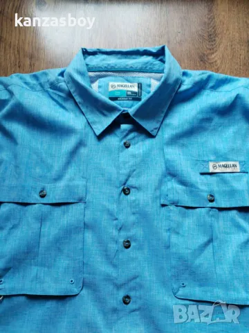 magellan outdoors fish gear - мъжка рибарска риза КАТО НОВА 2ХЛ, снимка 3 - Ризи - 49754433