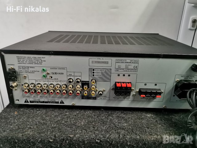 Усилвател Ресийвър сараунд KENWOOD KRF-V5010, снимка 4 - Ресийвъри, усилватели, смесителни пултове - 38861871