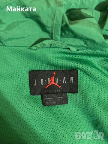 Уникална ветровка Nike air Jordan, снимка 5 - Спортни дрехи, екипи - 53208219