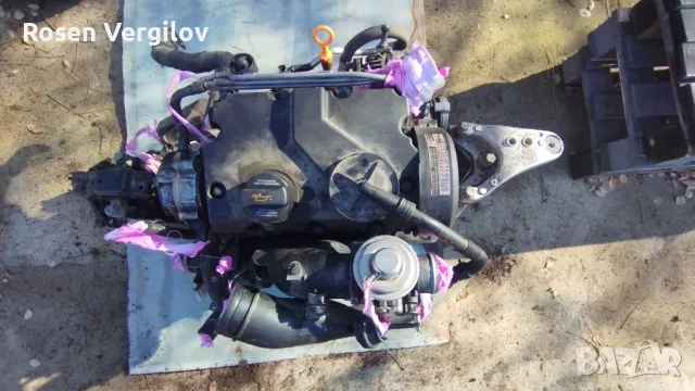 Двигател със скоростна оборубван с всички агрегати, 1,4; тди 2005; Фабия 1: fabia 1, 1,4; tdi, amf.