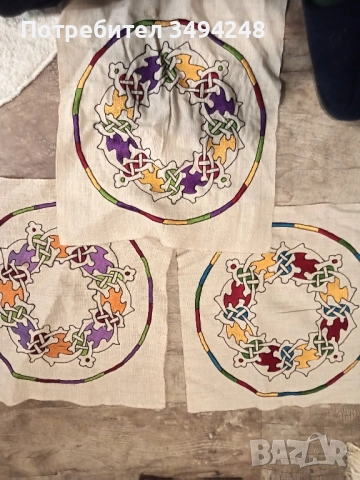 Бродерия "Келтски възел" , снимка 2 - Антикварни и старинни предмети - 51257412